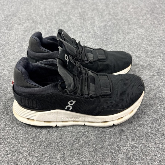 On Running Shoes - On Running Shoes Womens Size 7.5 Black CloudTec Running Sneakers Athletic Mesh